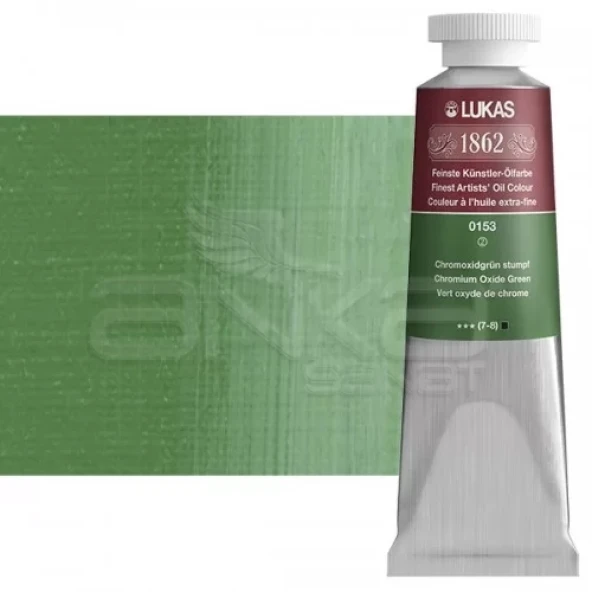 Lukas 1862 37ml Yağlı Boya Seri:2 No:0153 Chromoxid Yeşil-Cansız ürün görseli 1