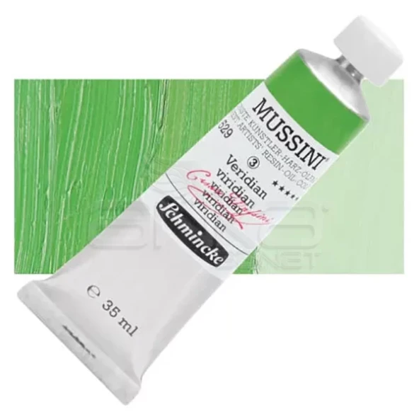 Mussini 35ml Yağlı Boya Seri:3 No:529 Viridian ürün görseli 1