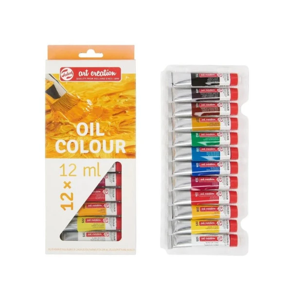 TALENS ART CREATİON YAĞLI BOYA 12 RENKx12ml (RT9020112M) ürün görseli 1