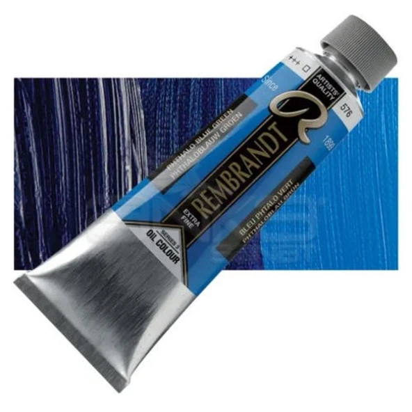 Rembrandt Yağlı Boya 150ml Seri 3 No: 576 Phthalo Blue Green ürün görseli 1