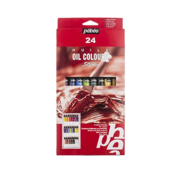 Pebeo Yağlı Boya 12ml 666116 24'lü ürün görseli 1