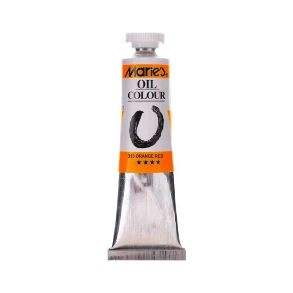 Maries Yağlı Boya Orange Red 50 ml E1384-313 ürün görseli 1