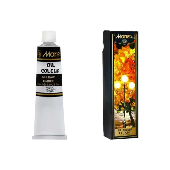 Maries Yağlı Boya Raw Umber 170 ml E1385-85 688 ürün görseli 1