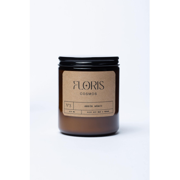 Floris Candle No 3 Sedir Ağacı 210ml ürün görseli 1