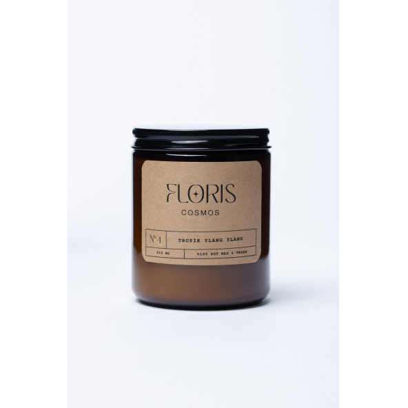 Floris Candle No 4 Tropik Ylang Ylang 210ml ürün görseli 1