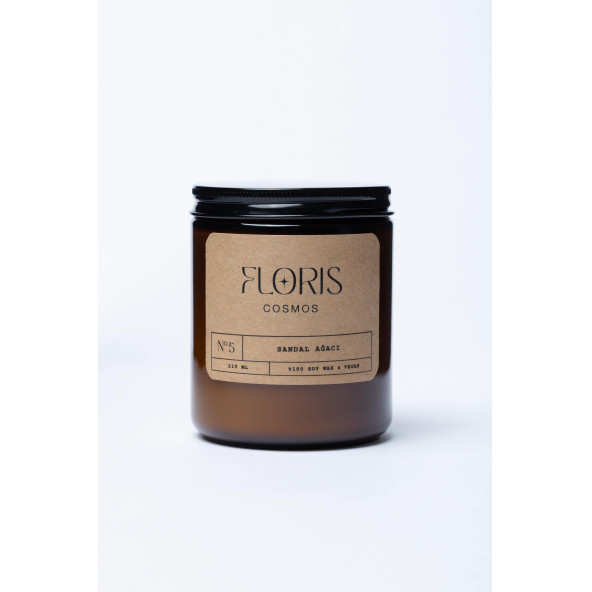 Floris Candle No 5 Sandal Ağacı 210 mL ürün görseli 1
