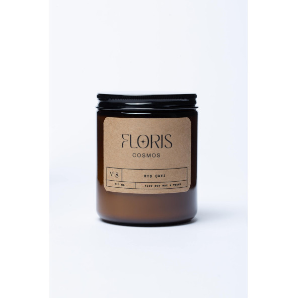 Floris Candle No 8 Kış Çayı 210ml ürün görseli 1