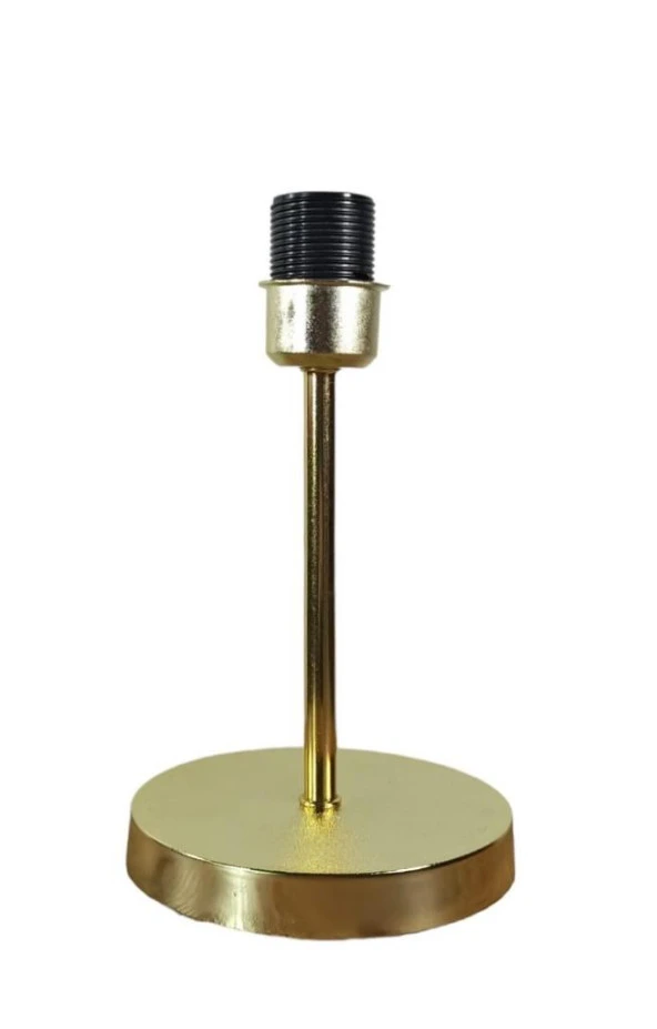 Metal Gövdeli Abajur Ayağı Gold ürün görseli 1