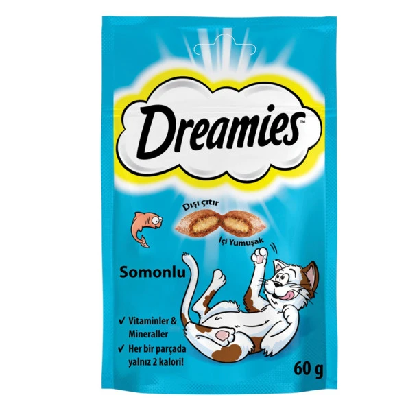 Dreamies Somonlu Kedi Ödülü 60 Gr ürün görseli 1