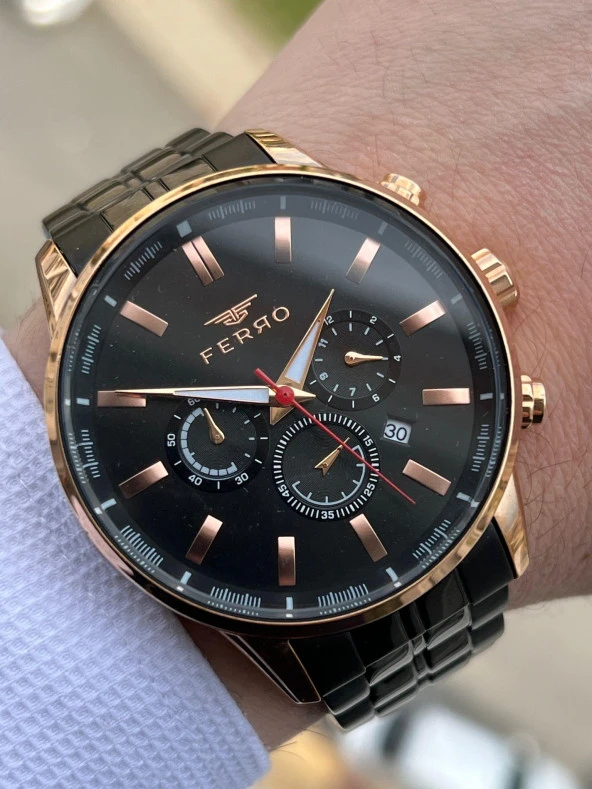 İç Fonksiyonları Aktif Chronograph 30 Mt Su Geçirmez Erkek kol Saat xf006 ürün görseli 1