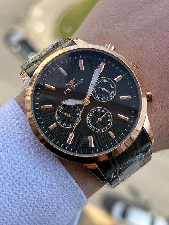 İç Fonksiyonları Aktif Chronograph 30 Mt Su Geçirmez Erkek kol Saat xf007 ürün görseli 1