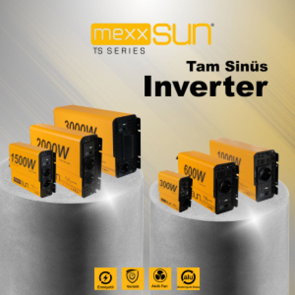 MEXXSUN TAM SİNÜS 12V 1500 WATT - Resim 2