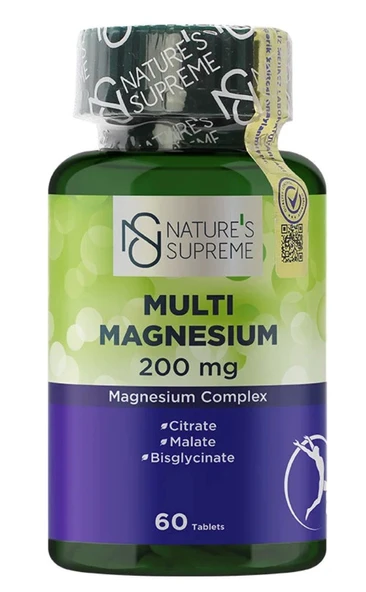 Nature's Supreme Multi Magnesium Complex 60 Tablet ürün görseli 1
