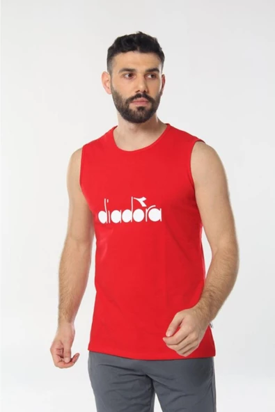 Diadora Therm Erkek Kırmızı Kolsuz T-shirt - 1ATL01-KIRMIZI ürün görseli 1