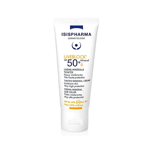 Isis Pharma Uveblock SPF50+ Mineral Cream 40ml ürün görseli 1
