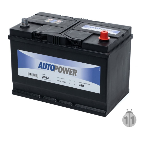 12V 91 AMPER 740A EN AUTOPOWER AKÜ ( VARTA ÜRETİMİ ) ürün görseli 1