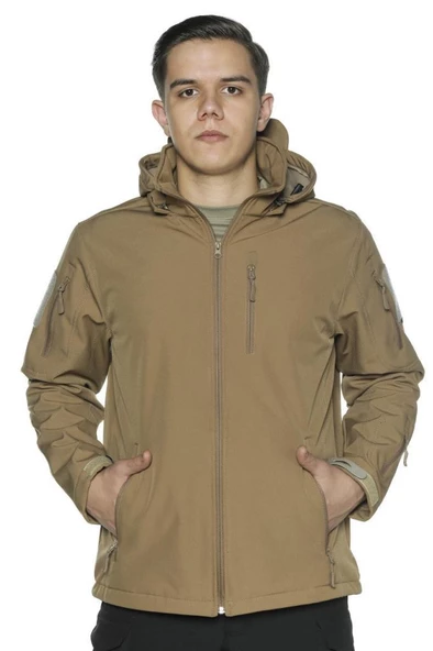 Single Sword Su Geçirmez Outdoor Softshell Taktik Erkek Mont ürün görseli 1