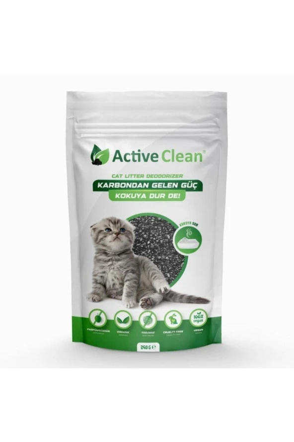 Active Clean Kedi Kumu Koku Giderici 240G ürün görseli 1