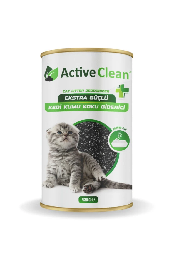 Active Clean Plus Kedi Kumu Koku Giderici 420 Gr ürün görseli 1
