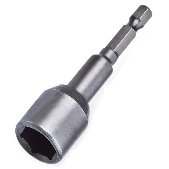 Manyetik Lokma Somun Tutucu Çatı Vida Adaptörü Pipo 8x45mm ürün görseli 1