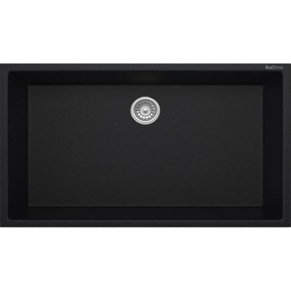 REAL K SERİSİ K013 EVİYE SİYAH 70.5 x 39 Cm Tezgah Altı ürün görseli 1