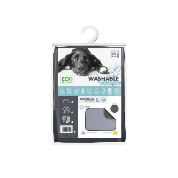 M-Pets Yıkanabilir Köpek Çiş Eğitim Pedi 100x68 L ürün görseli 1