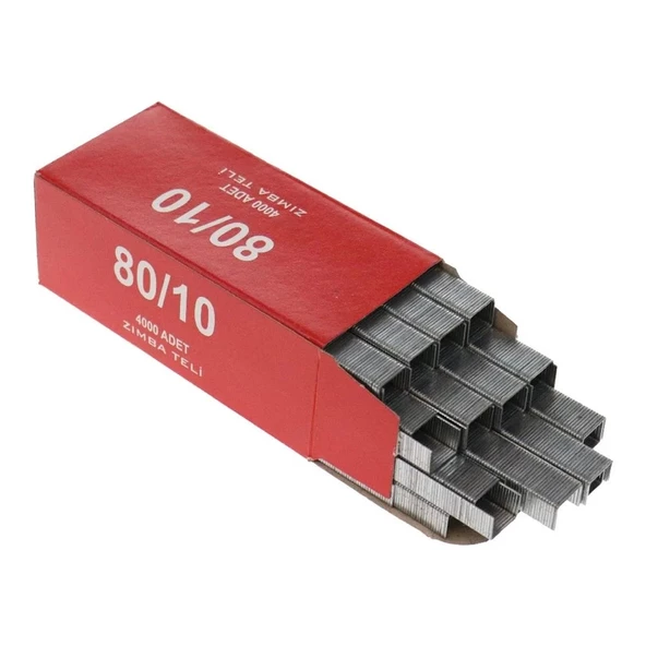 Zımba Teli 80/10 10mm 4.000 Adet ( 8016 ) ürün görseli 1