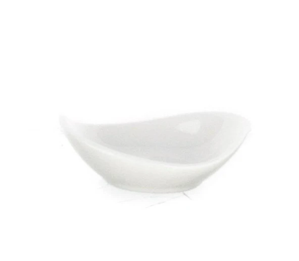 Ultraform Porselen Oval 6Lı Çerezlik Kase Takımı 9x5cm ürün görseli 1