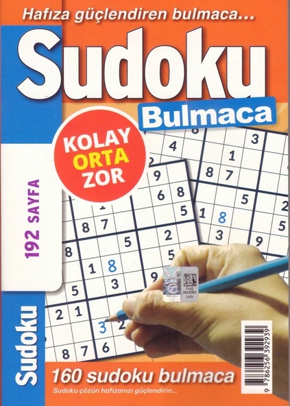 EVRENSEL SUDOKU KOLAY-ORTA-ZOR ürün görseli 1