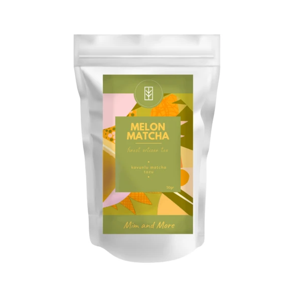 Mim and More Melon Matcha Kavunlu Matcha 50 Gr ürün görseli 1