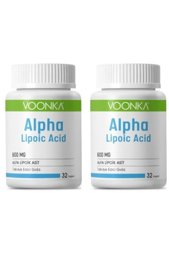 Voonka Alpha Lıpoic Acid 600 mg 30 Kapsül 2 Kutu ürün görseli 1