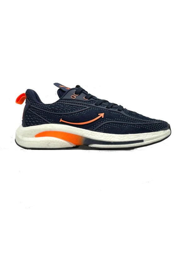 VOLİS M-24204 Lacivert Fileli Comfort Günlük Erkek Sneaker Ayakkabı ürün görseli 1