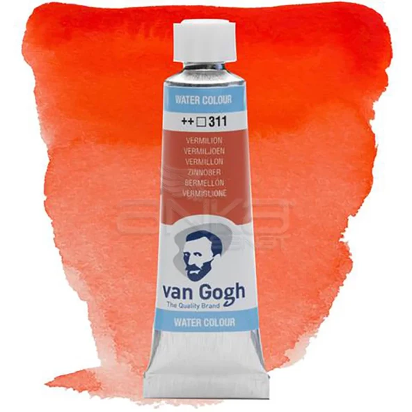 Van Gogh Tüp Sulu Boya 10ml Vermilion 311 ürün görseli 1