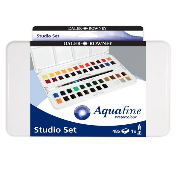 Daler Rowney Aquafine Studio Set 48li Set ürün görseli 1