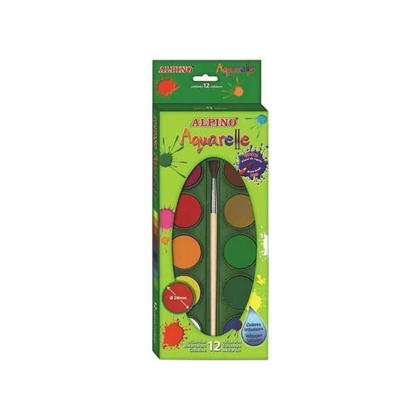 Alpino Sulu Boya 12'li ürün görseli 1