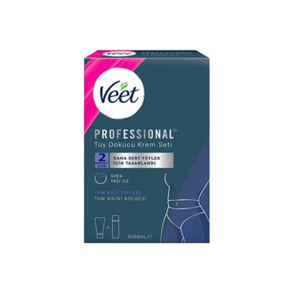 Veet Professional Bikini Bölgesi Tüy Dökücü Krem Seti ürün görseli 1