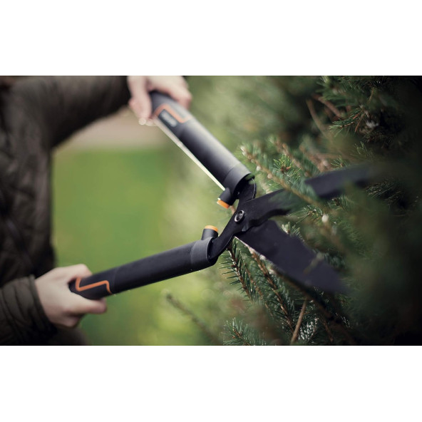 Fiskars 114730-1001433 SingleStep Çit Makası Dalgalı Bıçak HS22 - Resim 2