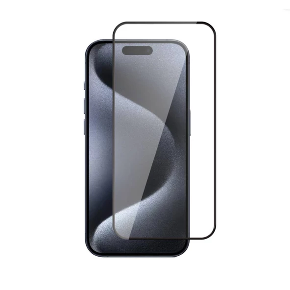 Vendas iPhone 15 Zore 3D Rika Temperli Cam Ekran Koruyucu ürün görseli 1