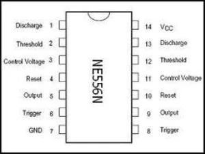 NE556 Bipolar Timer Entegre - Resim 2