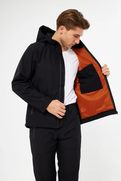 Softshell Mont Siyah - Resim 3
