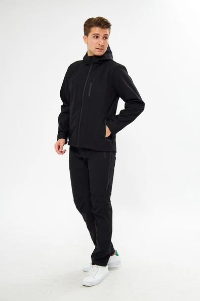 Softshell Mont Siyah - Resim 4