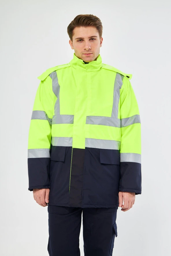 Parka Yeşil Lacivert ürün görseli 1