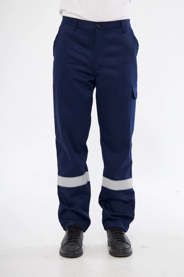 ProWeld 100RF-102RF Reflektörlü Isı Alev ve Kaynak Sıçramalarına Karşı Koruyucu Yanmaz Pantolon ürün görseli 1