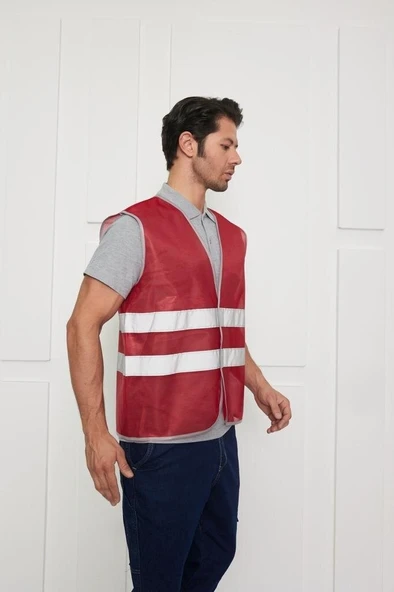 Orange Safety İkaz Yeleği ürün görseli 1