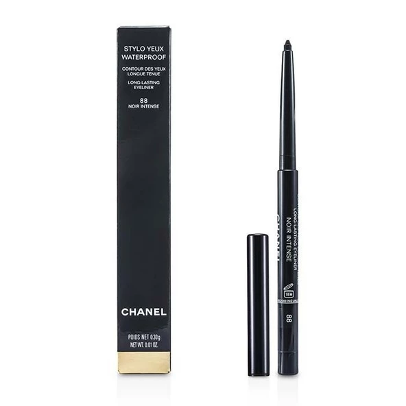 Chanel Stylo Yeux Waterproof Göz Kalemi - 88 Noir Intense ürün görseli 1