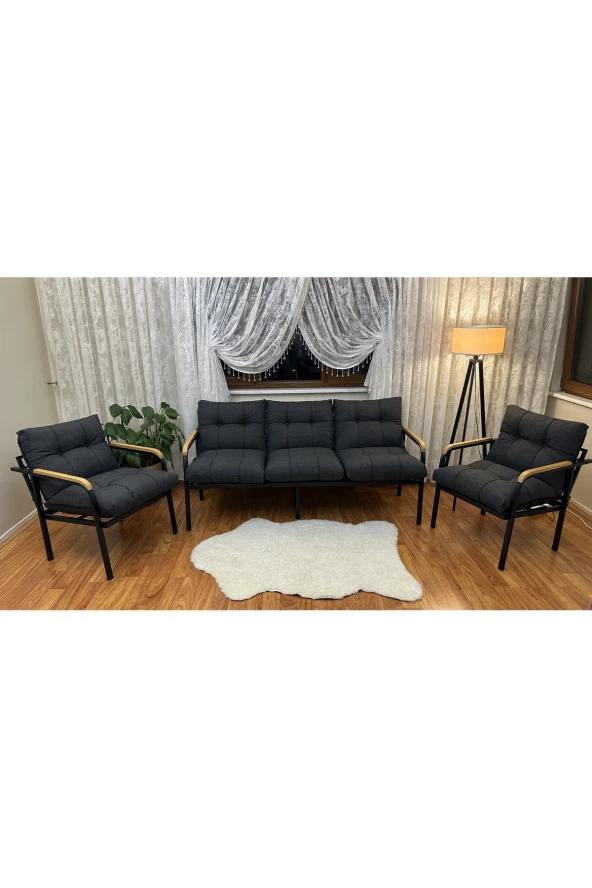 MODERN Rüya Oturma Takımı 3-1-1 - Resim 2
