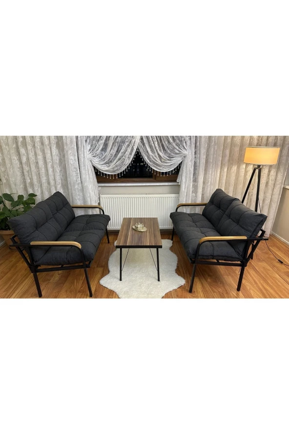 MODERN Van Balkon, Bahçe, Cafe - Metal Kanepe Koltuk Takımı 2+2 +sehpa ürün görseli 1