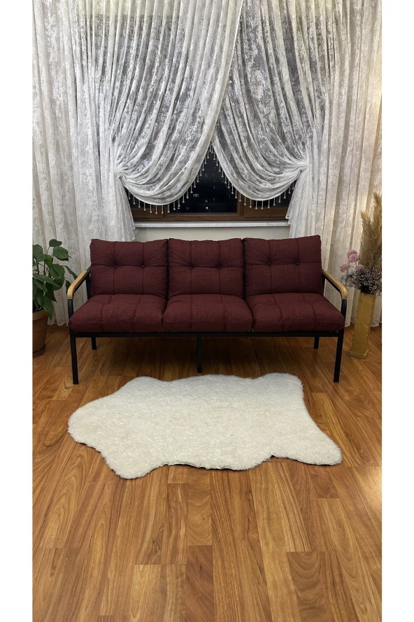 MODERN Avcılar Balkon, Bahçe, Cafe - Metal Kanepe Koltuk Takımı – 3’ Lü ürün görseli 1