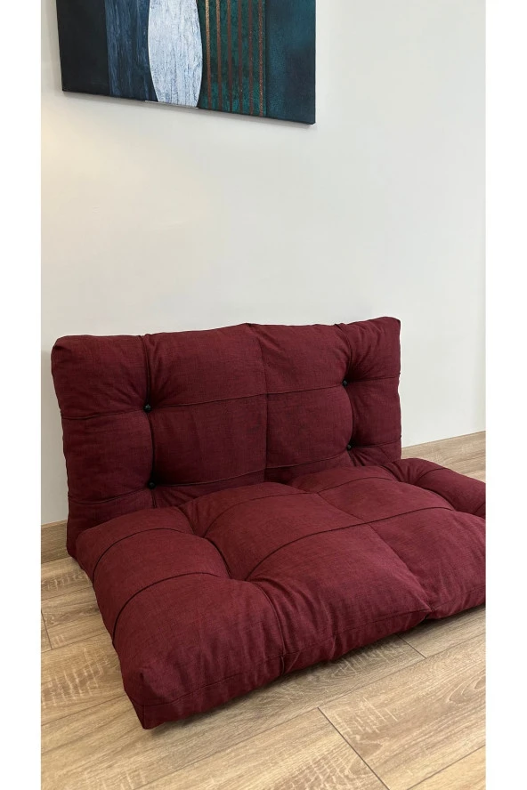 Modern Style Home Kalorifer Önü Yer & Palet Minderi 2'li Takım ürün görseli 1