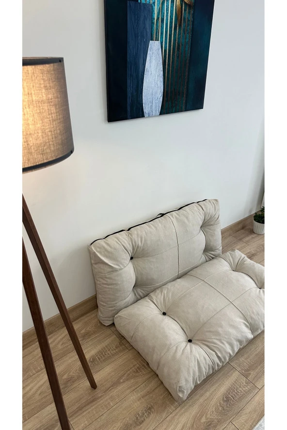 Modern Style Home Kalorifer Önü Yer & Palet Minderi 2'li Takım ürün görseli 1